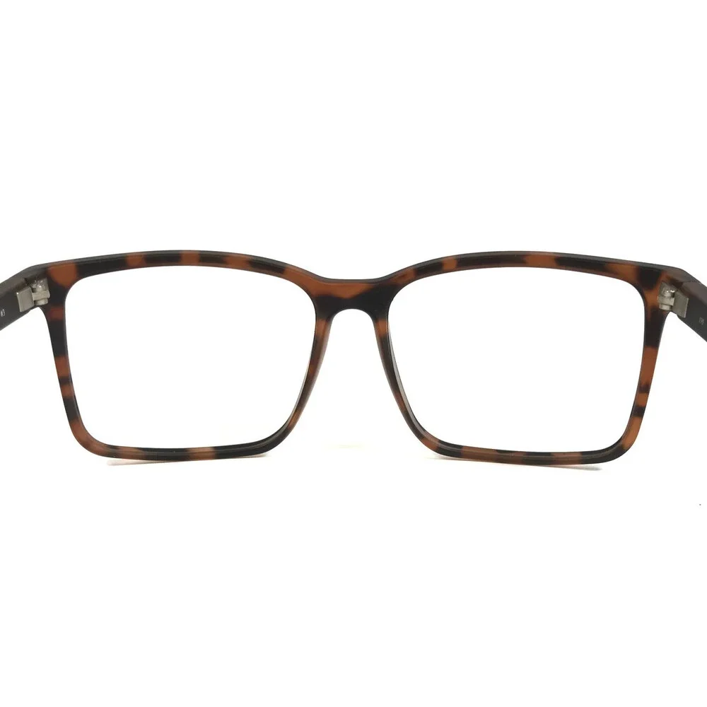 Dragon Eyeglasses Frames MONTAGE 246 Matte Tortoise Brown Square 60-16-135
